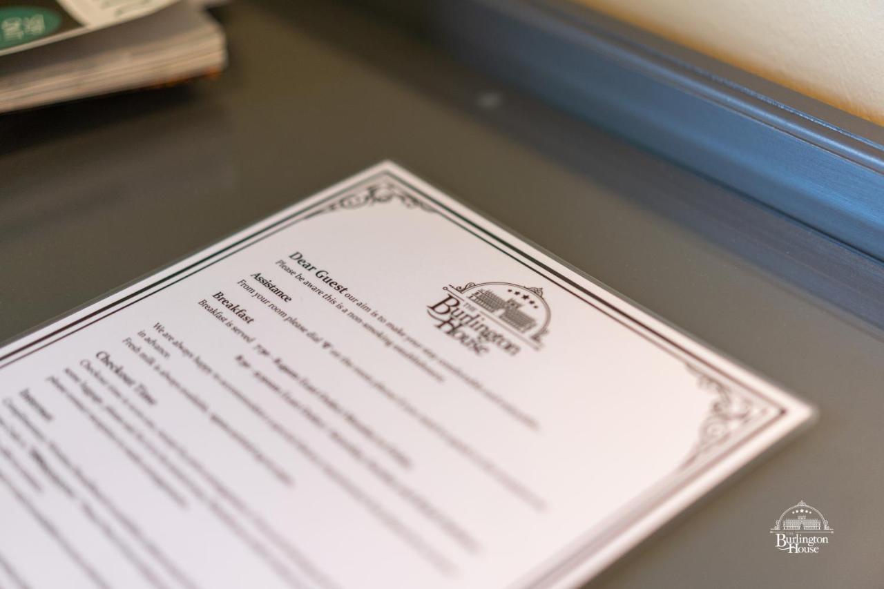 Bed and Breakfast Burlington House Boutique Оксфорд Екстер'єр фото A letter from the President of the United States